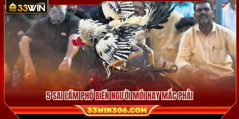 Tổng hợp 5 sai lầm phổ biến của người chơi mới bắt đầu