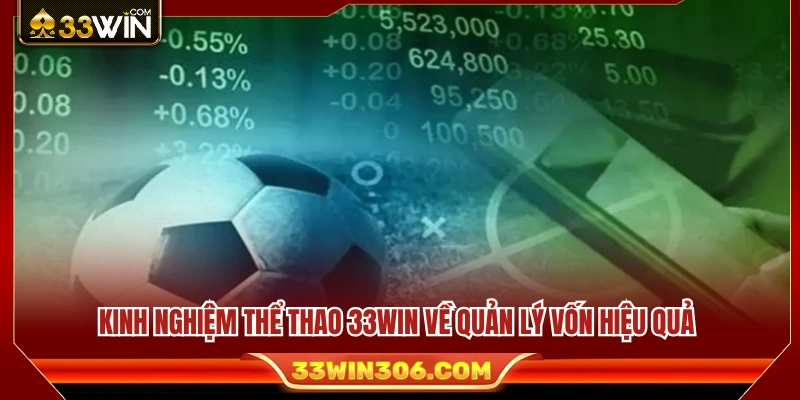 Kinh Nghiệm Thể Thao 33WIN Giúp Quản Lý Vốn Tốt Hơn 3 Kinh nghiệm thể thao 33WIN quản lý vốn giúp tối ưu
