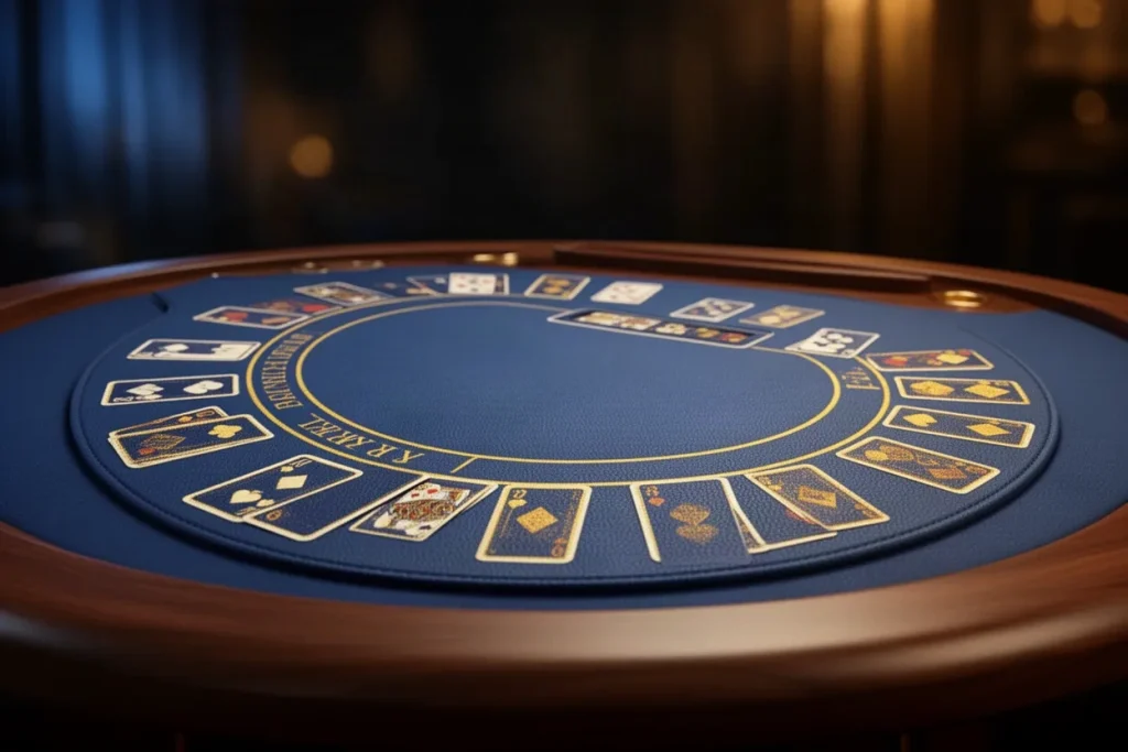 Ảnh minh hoạ thảm chia bài cho mục luật chơi casino 33WIN